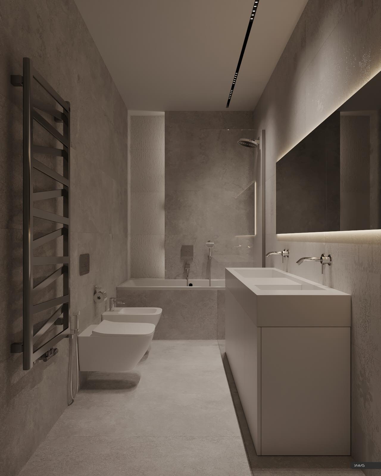 2322 М | Проект квартиры 104,8 м2 в ЖК на Дмитрия Донского, г. Калининград