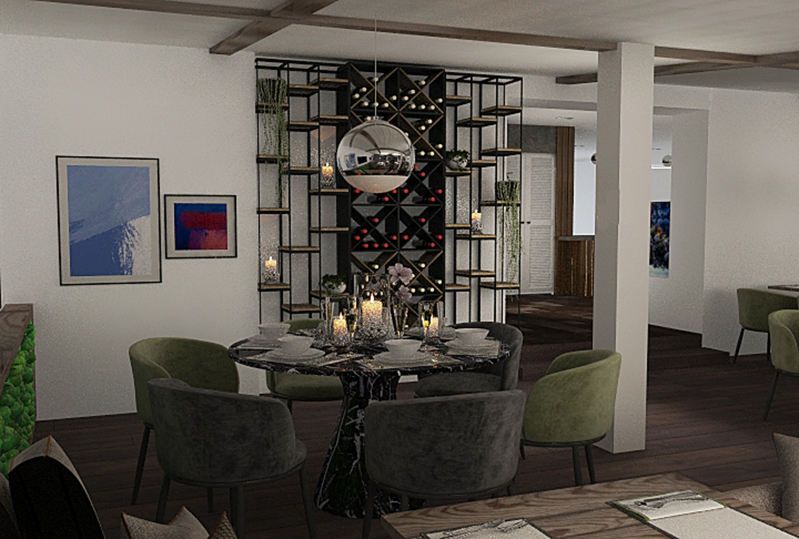 Дизайн проект для ресторана на ул. Пушкина