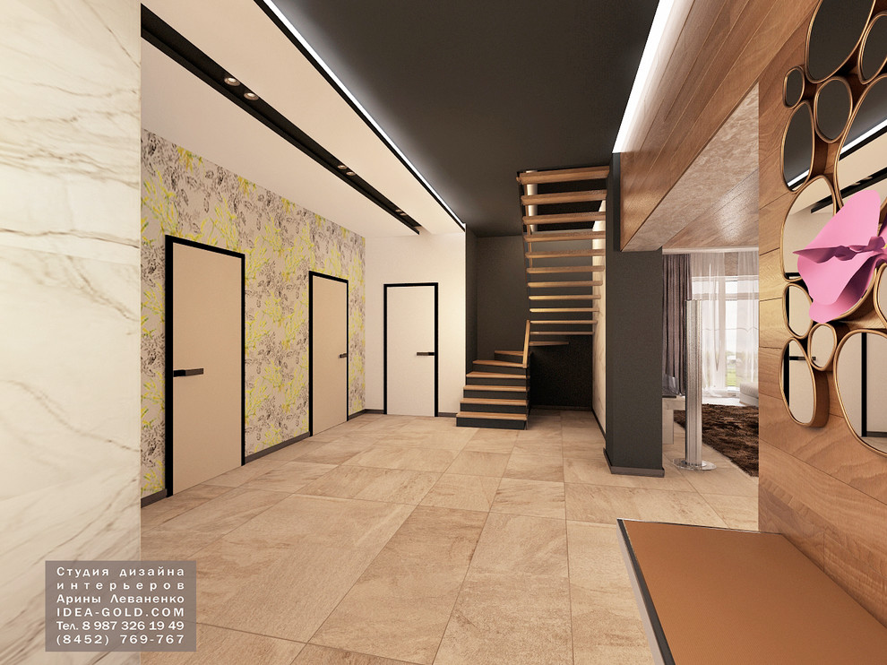 Загородный дом "Контрастные черты"