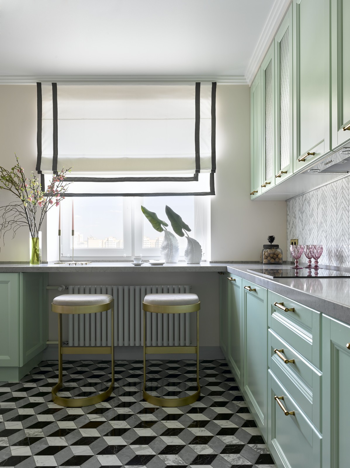 Квартира с тропическим настроением