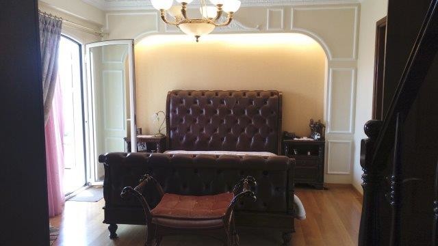 Спальня на контрастах.