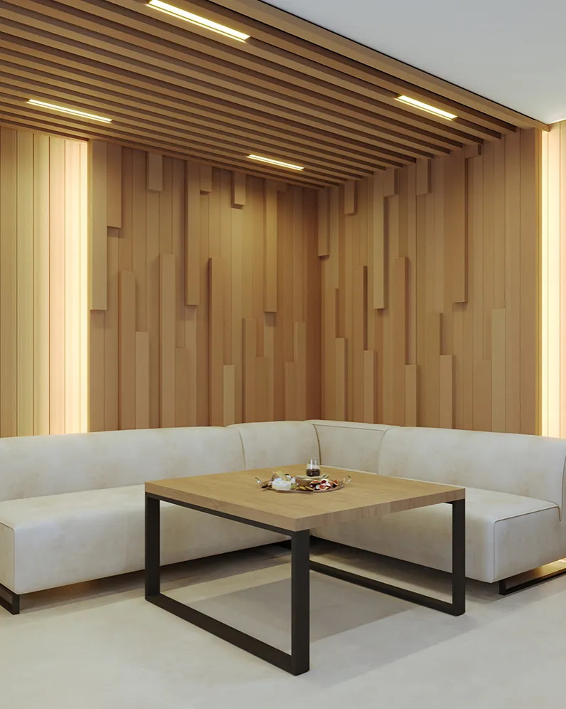 Из простой бани — в интерьер с характером