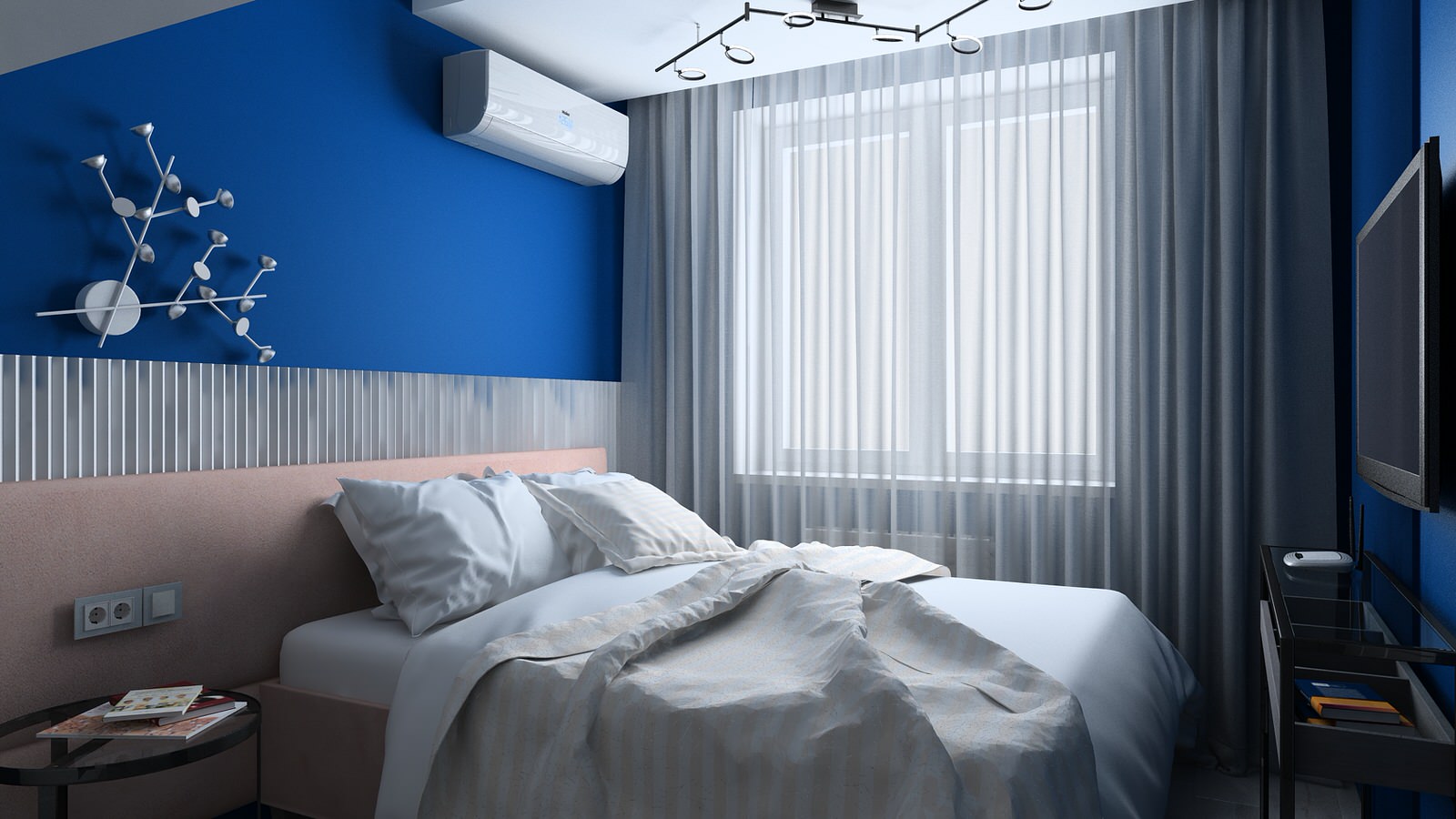 Аскетичный и женственный, лаконичный и смелый интерьер квартиры в трех уровнях