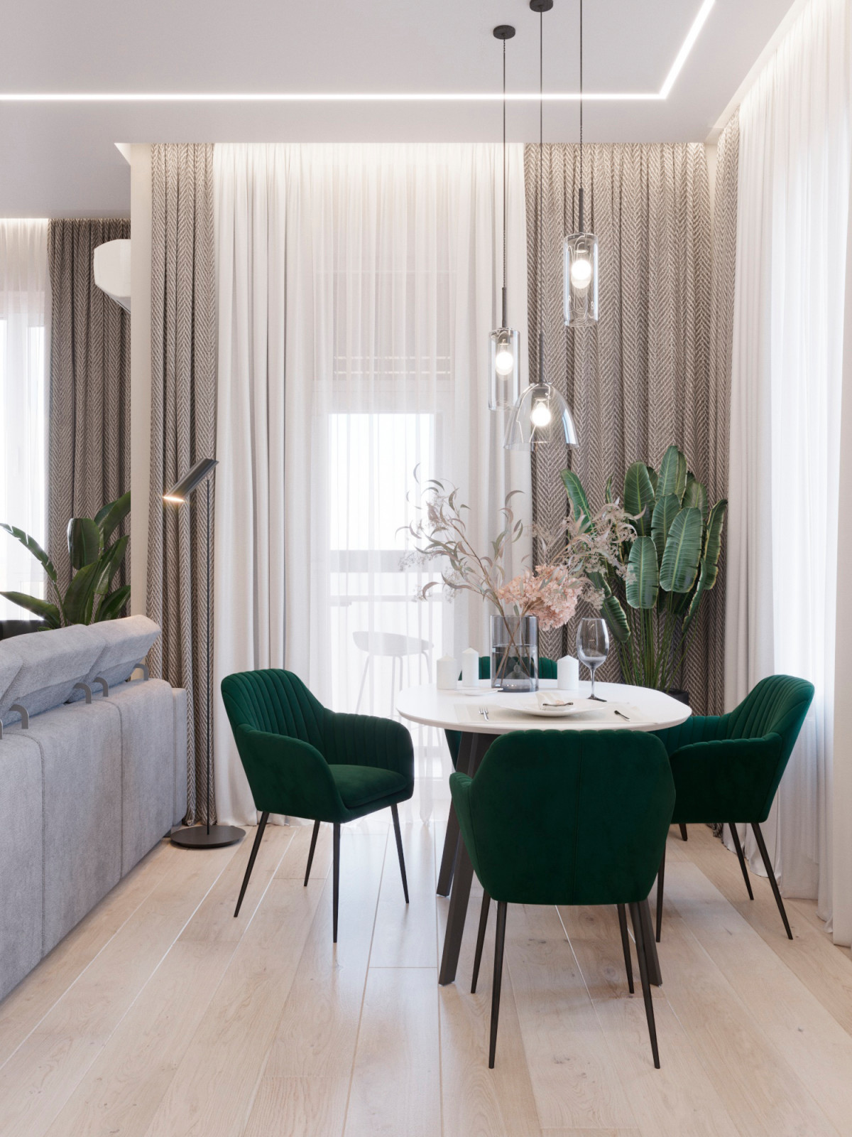 Интерьер квартиры в жк На Трудовой