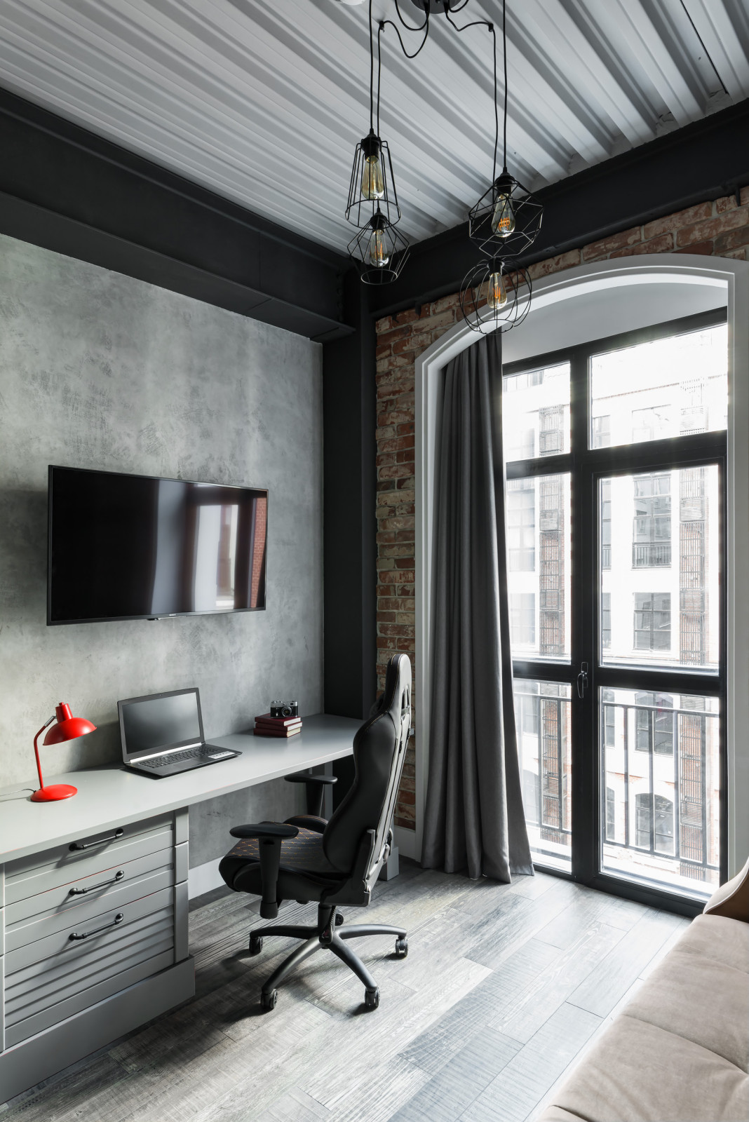 Съёмка интерьера студии в Москве по проекту Оксаны Паршуковой