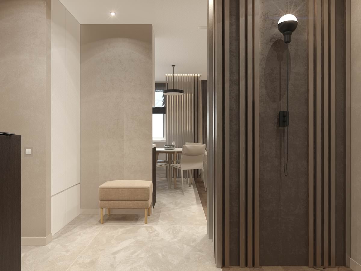 Двухкомнатная квартира в Москве