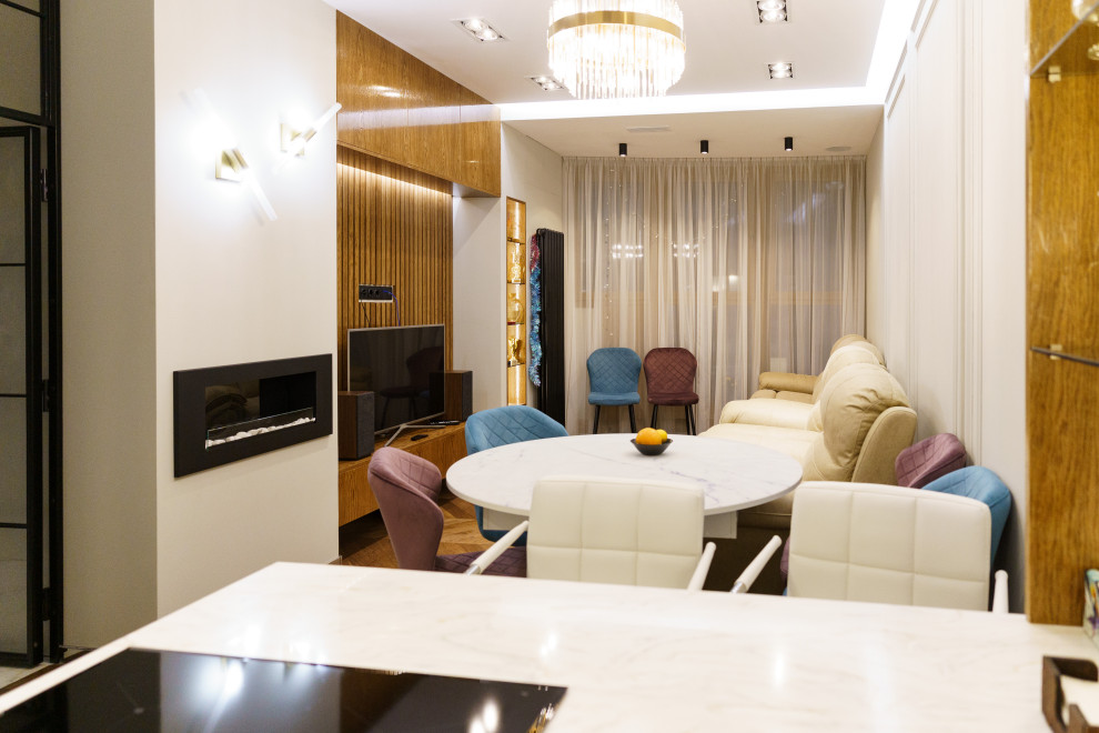 Дизайнерский ремонт в ЖК Символ. 68м2