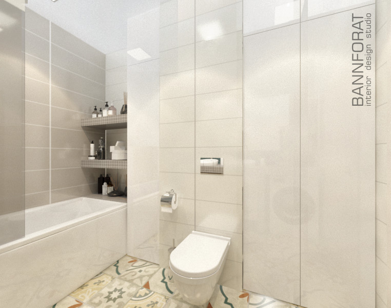 Ванная комната морская