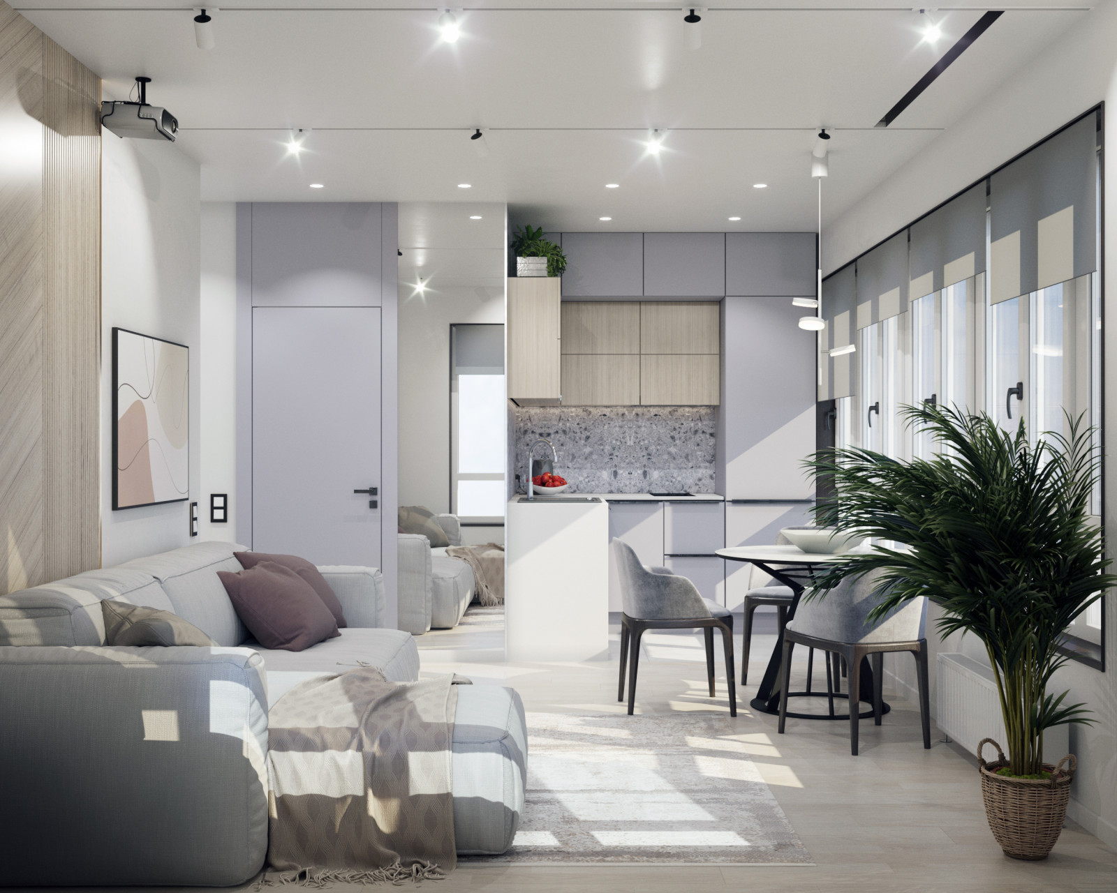 Кухня-гостиная