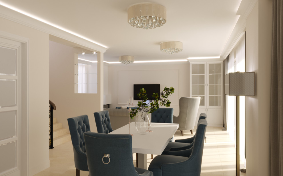 Дизайн интерьера дома в Женеве