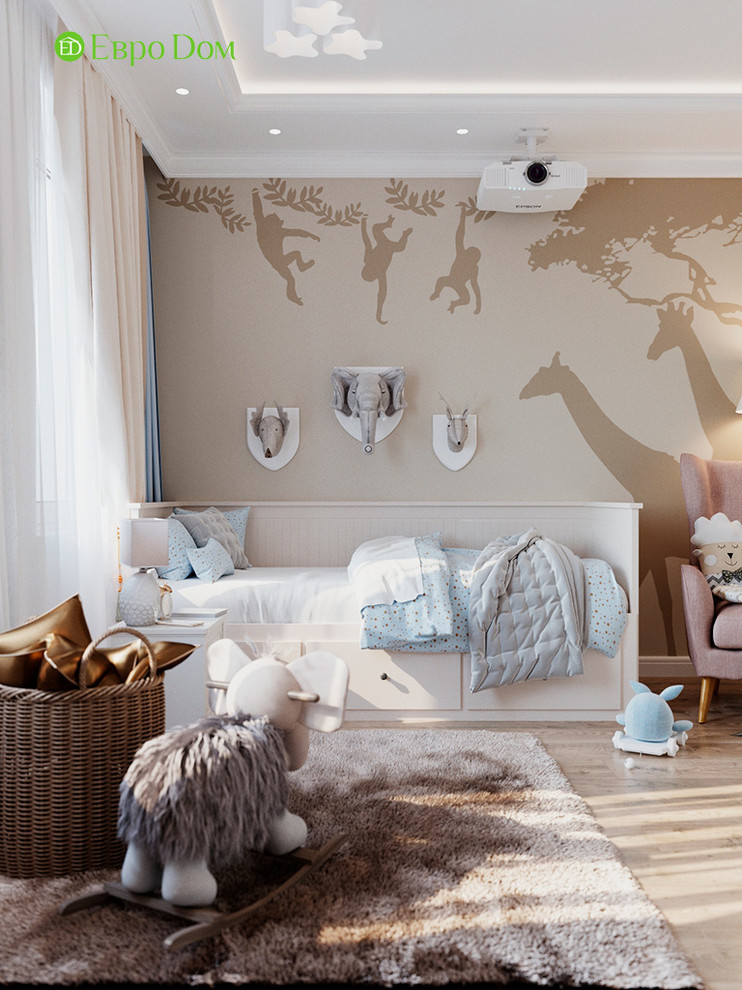 Дизайн трехкомнатной квартиры 83 кв. м в стиле неоклассика. Фото проекта