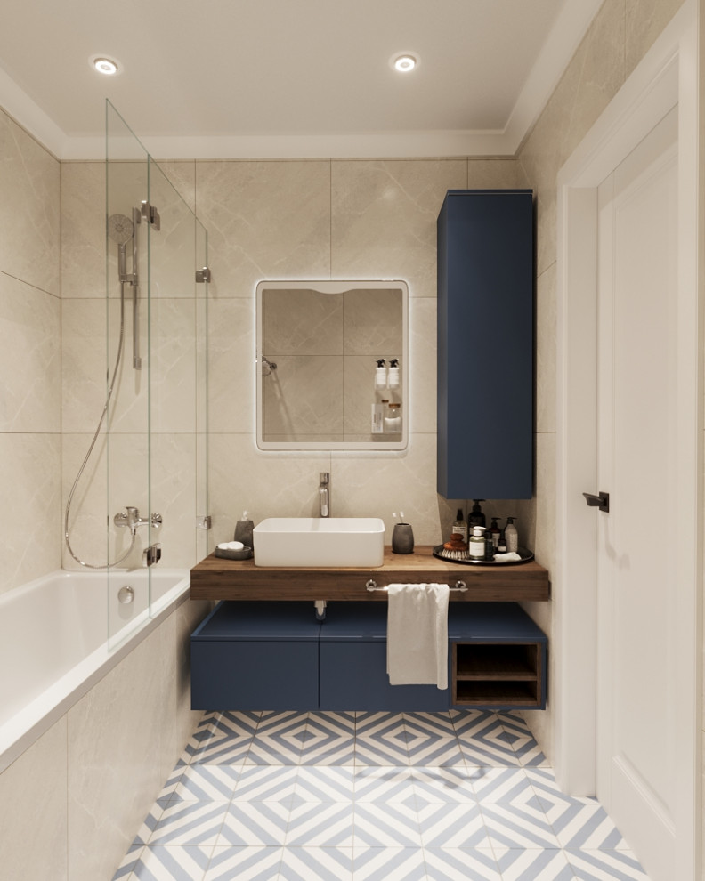 Обложка проекта: Ванная комната в современном стиле