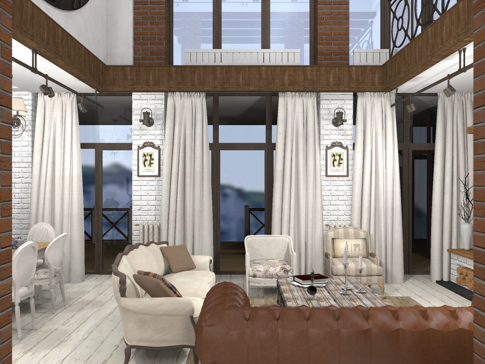 Дом в винтажном стиле