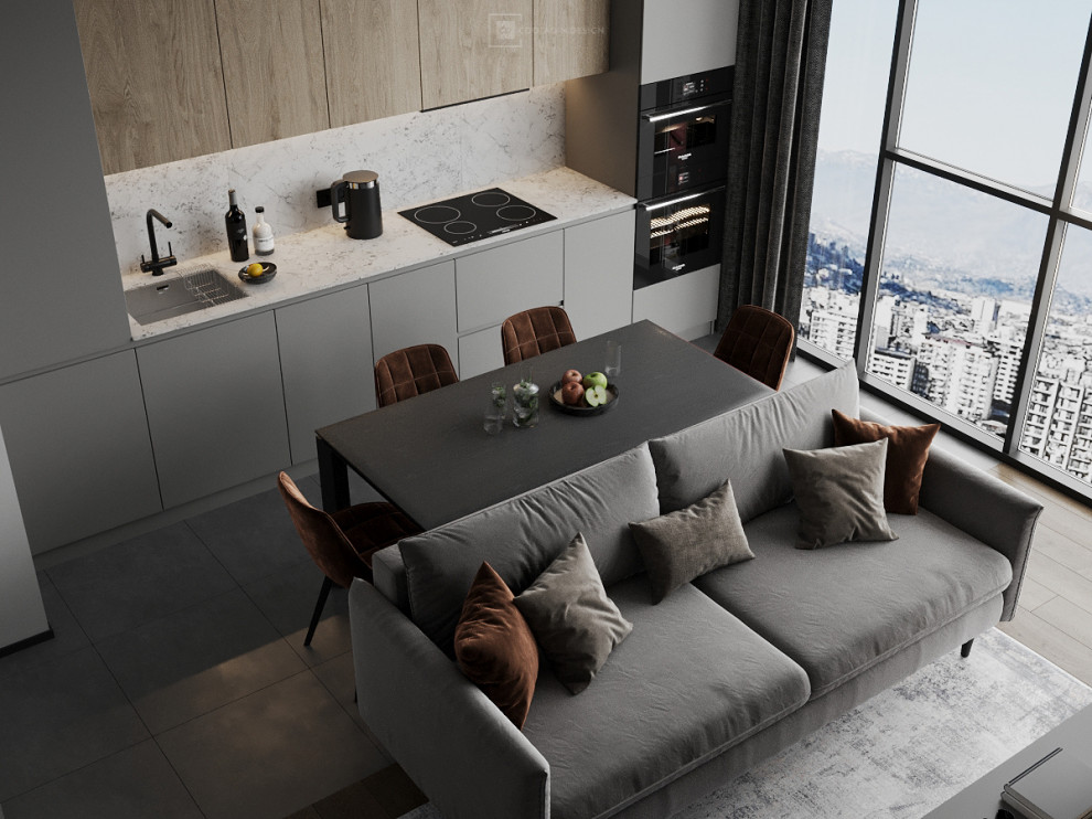 Кухня-гостиная