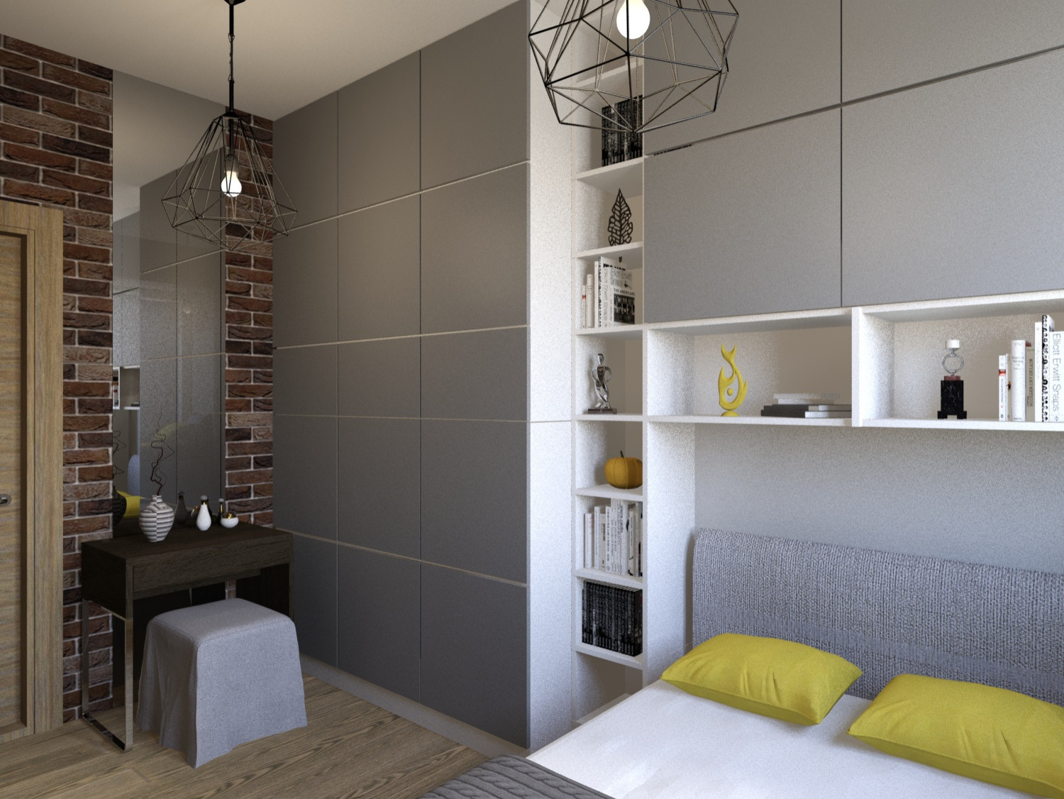 Квартира в современном стиле в микрорайоне Покровский, спальня дочери