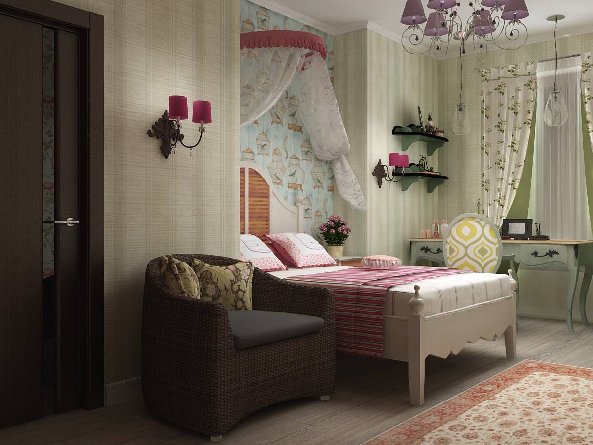 КОМНАТА ДЕВОЧКИ  НИЖНИЙ НОВГОРОД. 2017 ГОД