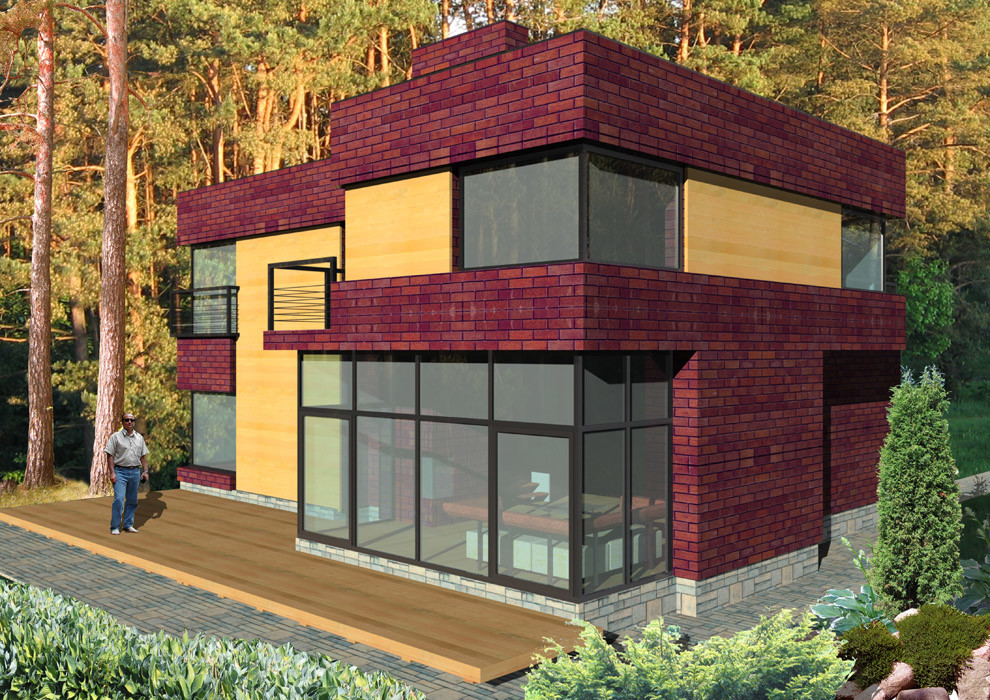 Дом “Кубы бордо”