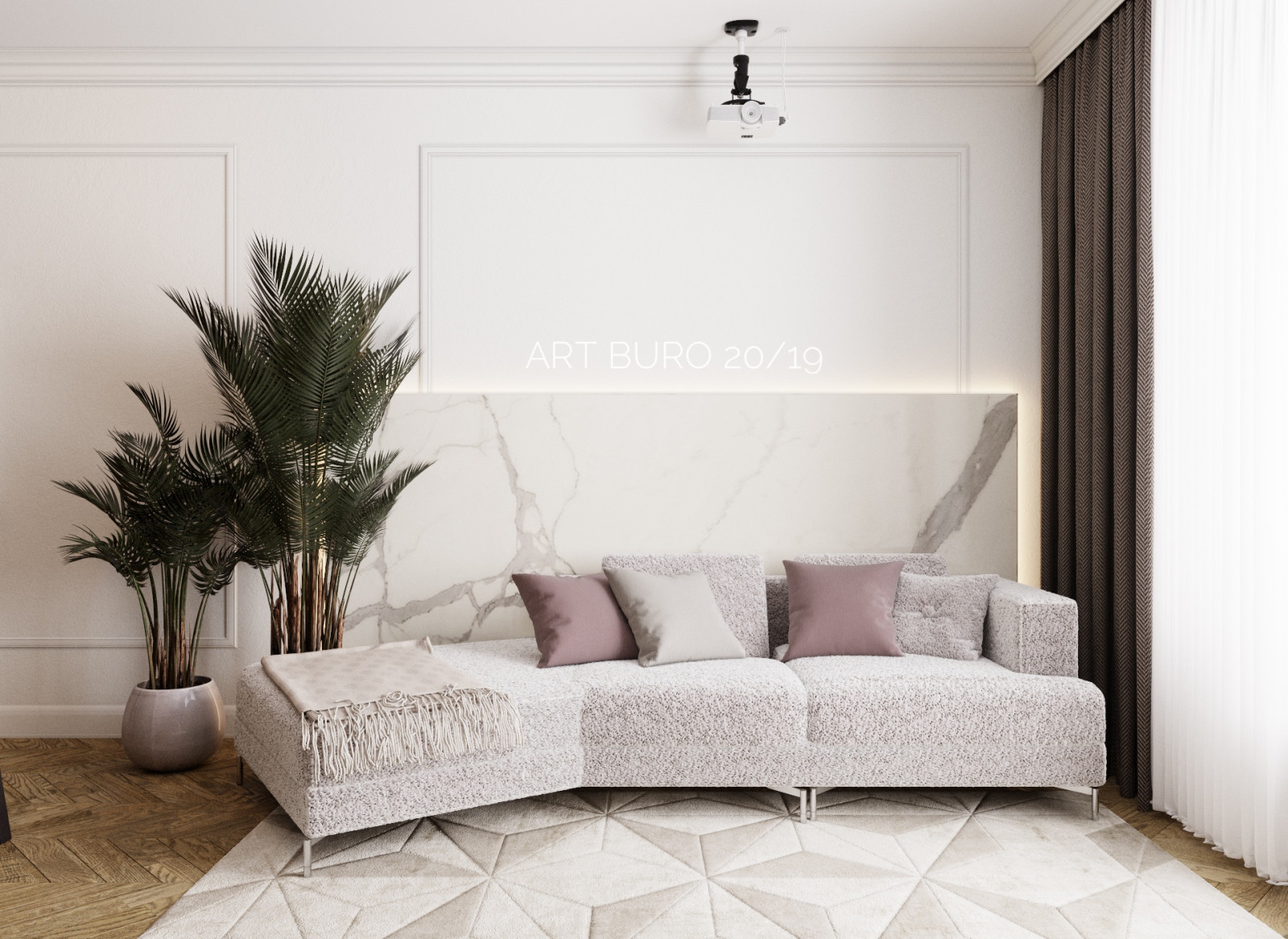 Кухня гостиная