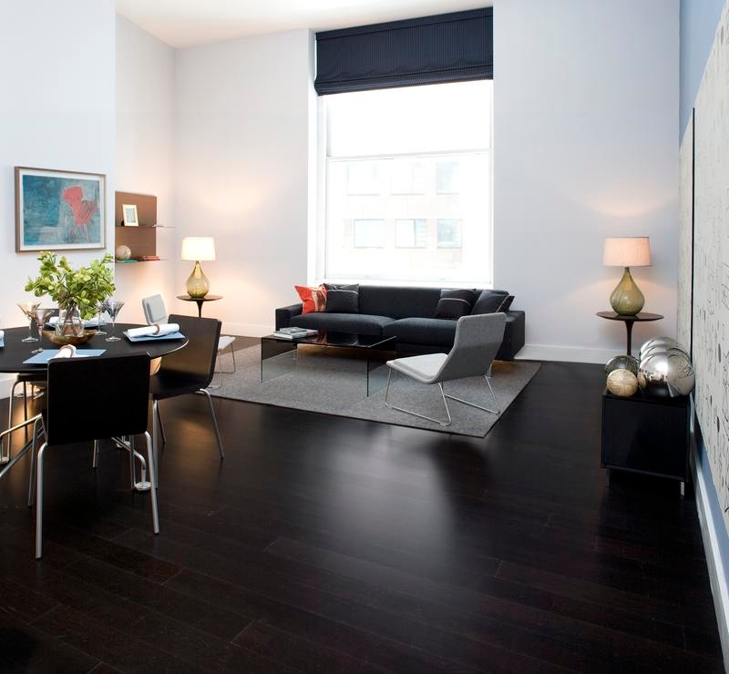 Массивная доска Мербау в интерьере