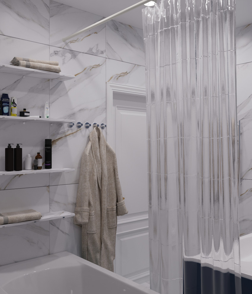 Воздушная неоклассика. Квартира, город Таганрог