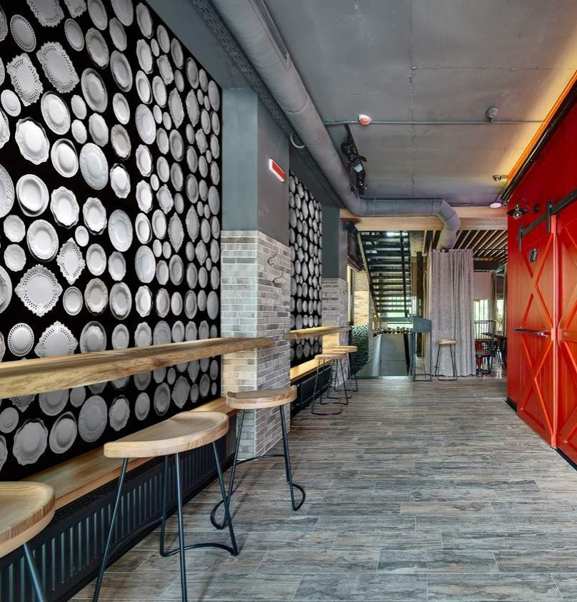 Обои с оптической иллюзией