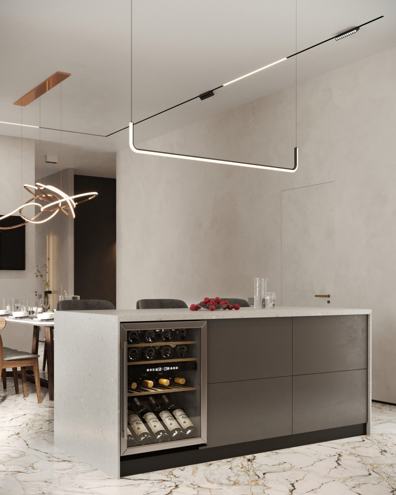 Обложка проекта: Загородный дом, минималистичный и строгий