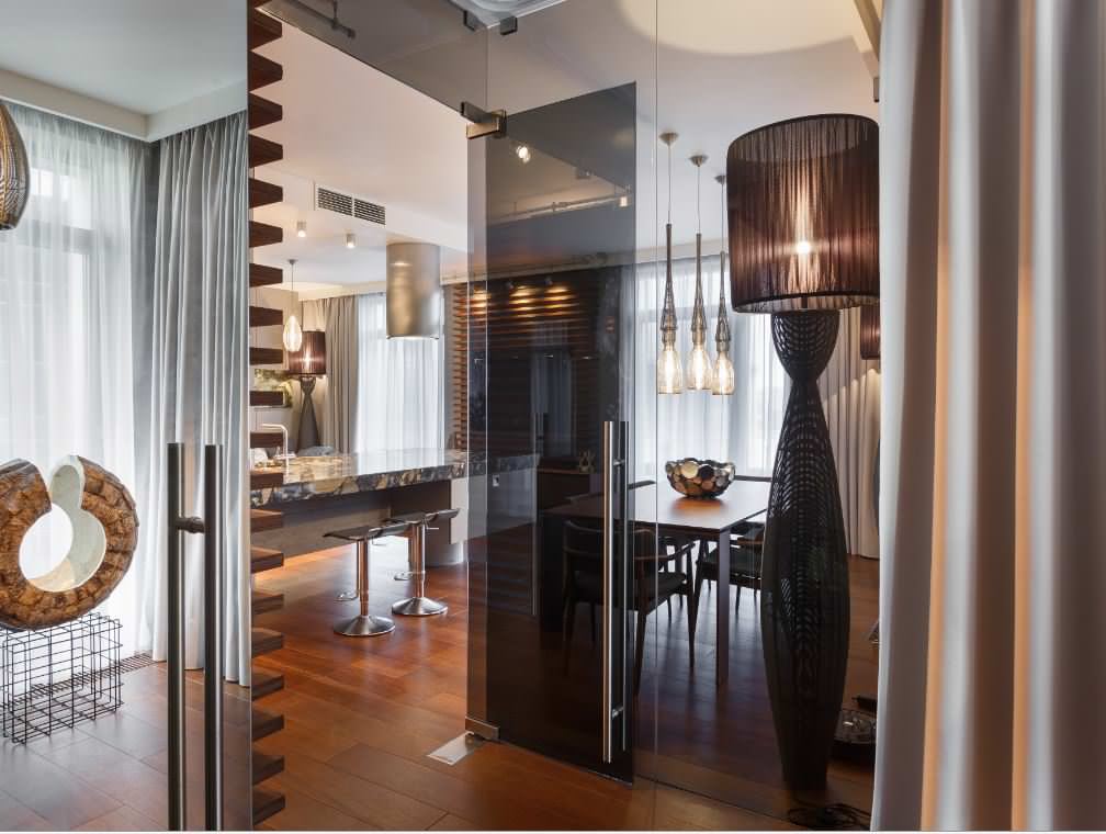 Квартира успешного петербуржца.