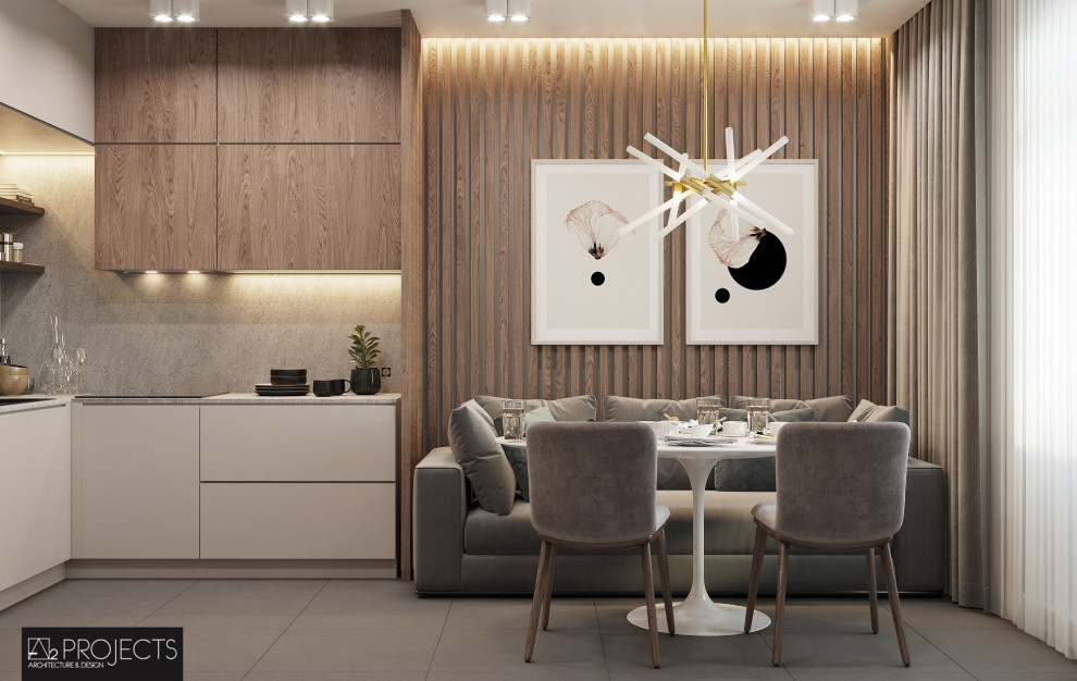 ДИЗАЙН-ПРОЕКТ ТРЕХКОМНАТНОЙ КВАРТИРЫ 68М2