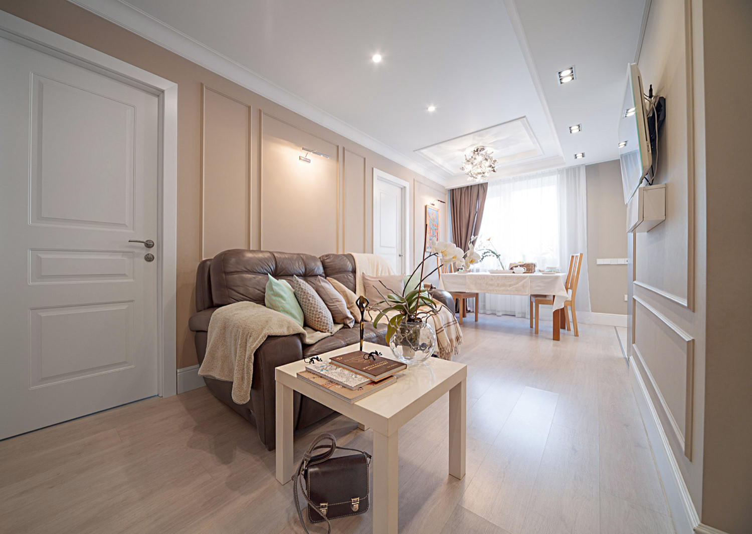 ДИЗАЙН ИНТЕРЬЕРА НЕБОЛЬШОЙ КВАРТИРЫ НА ТИХОРЕЦКОМ ПРОСПЕКТЕ