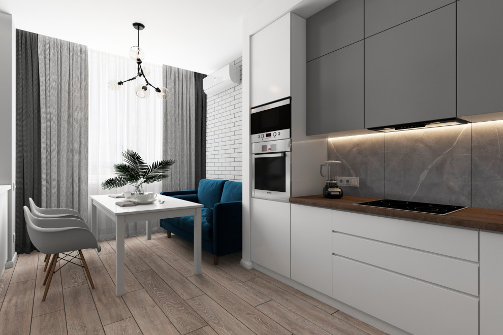 Дизайн 3-х комнатной квартиры в ЖК "Аврора-парк", г.Краснодар