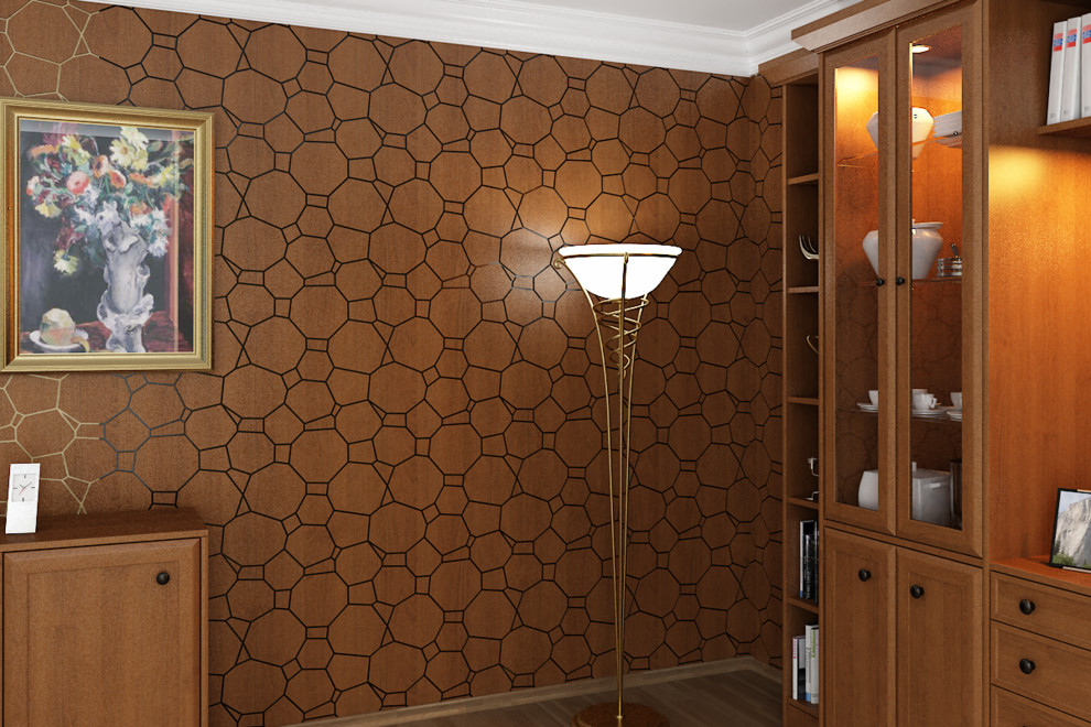 Обложка проекта: резные 3D панели из шпонированного МДФ