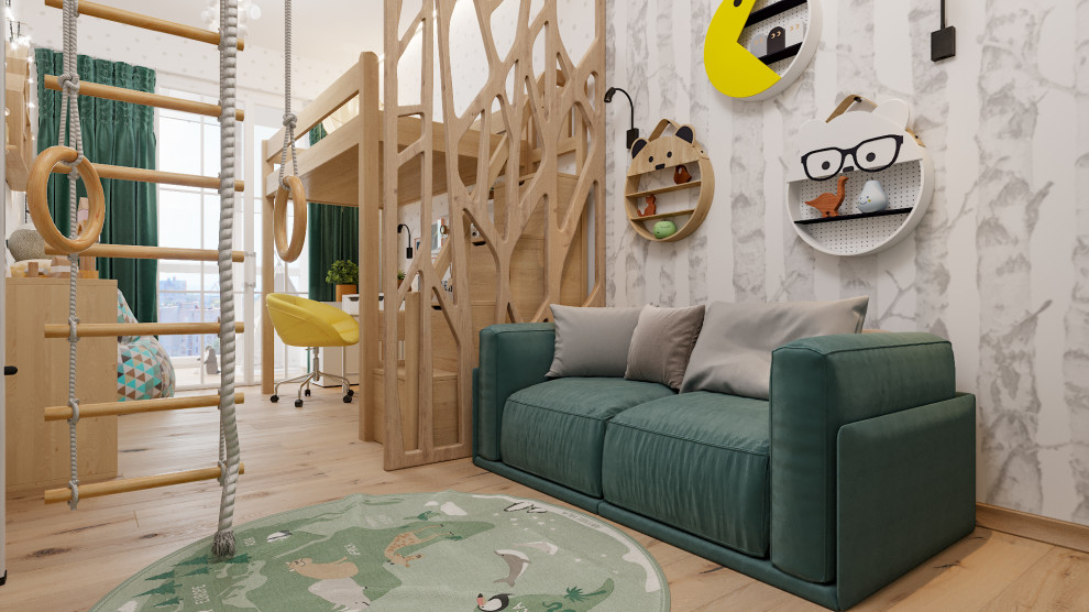 Дизайн-проект квартиры 100кв.м. для семьи из 4х человек в Северном парке