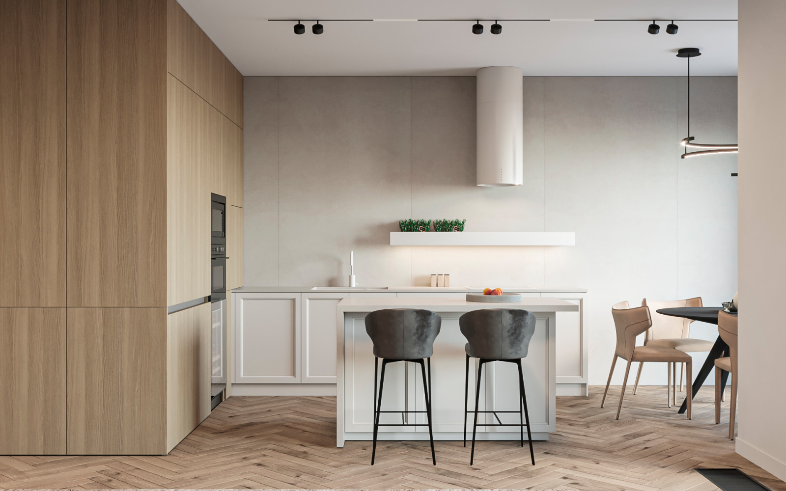 Обложка проекта: Проект квартиры в ЖД Кандинский