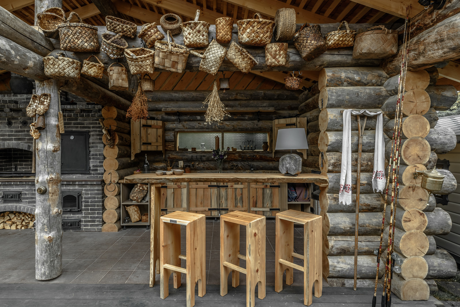 Проект недели: Баня из сухостойной сосны