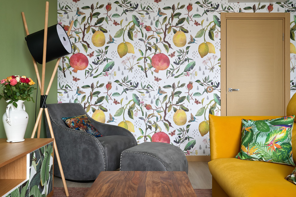 В гостях: Яркий ремонт на базе отделки «от застройщика»