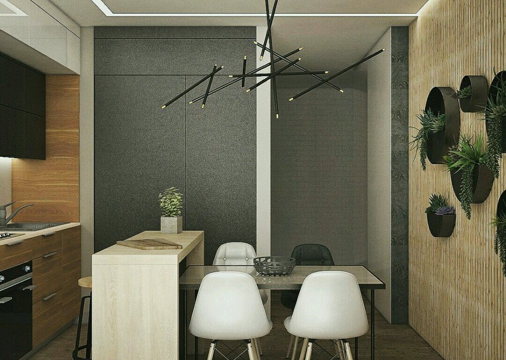 Квартира с элементами эко-стиля