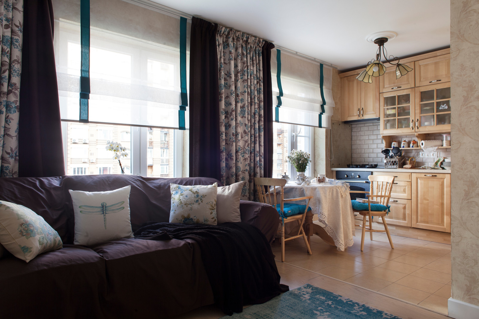 Вопрос: С чем сочетать шторы — 11 стратегий