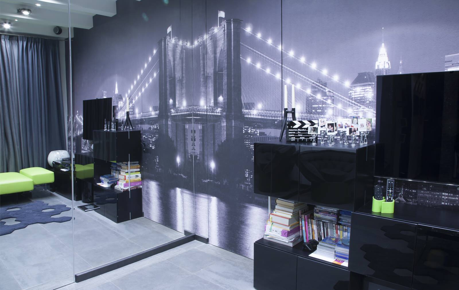 КВАРТИРА-СТУДИЯ 61,17 M2, В СТИЛЕ ПОП-АРТ НА САВВИНСКОЙ НАБ.