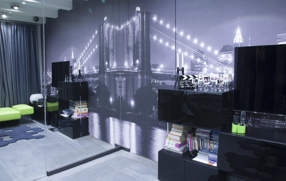 КВАРТИРА-СТУДИЯ 61,17 M2, В СТИЛЕ ПОП-АРТ НА САВВИНСКОЙ НАБ.