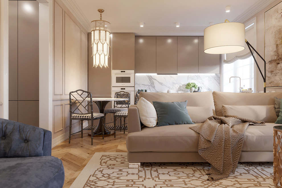 Обложка проекта: Контемпорари - шик. Арбатский.