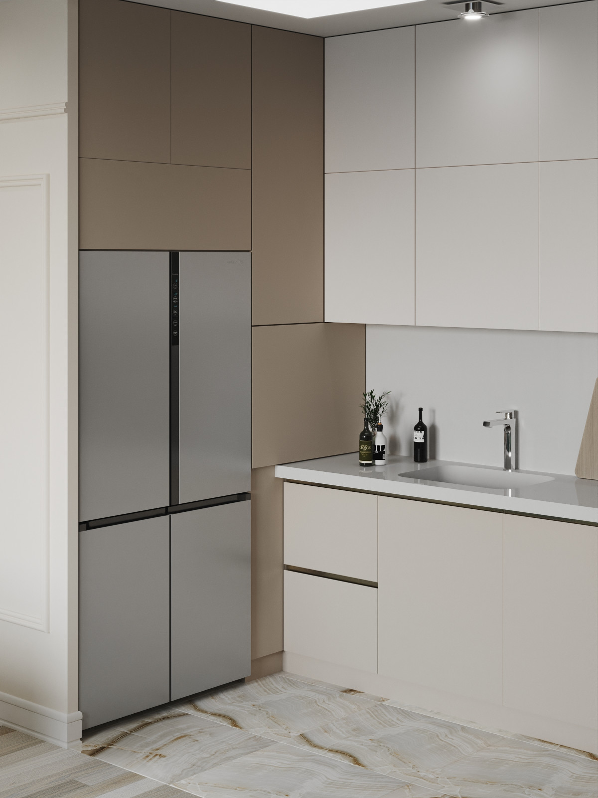 Проект 3-х комнатной квартиры для семьи с 3мя детьми в ЖК Ультра Сити