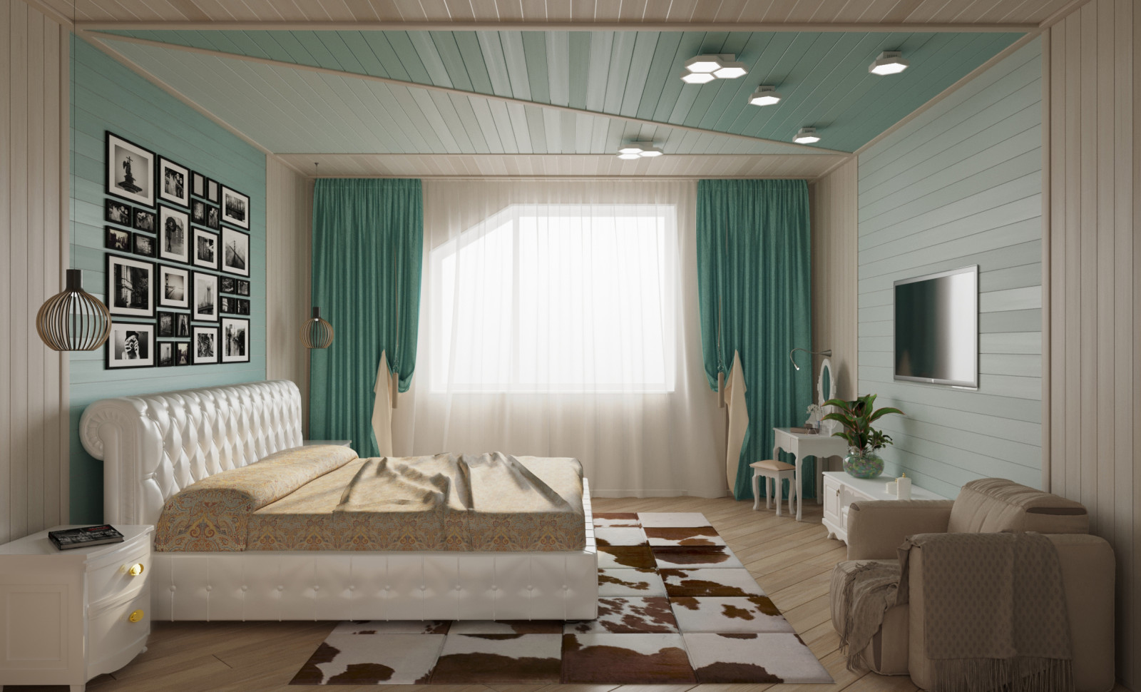 Интерьер деревянного дома, Нижегородская область