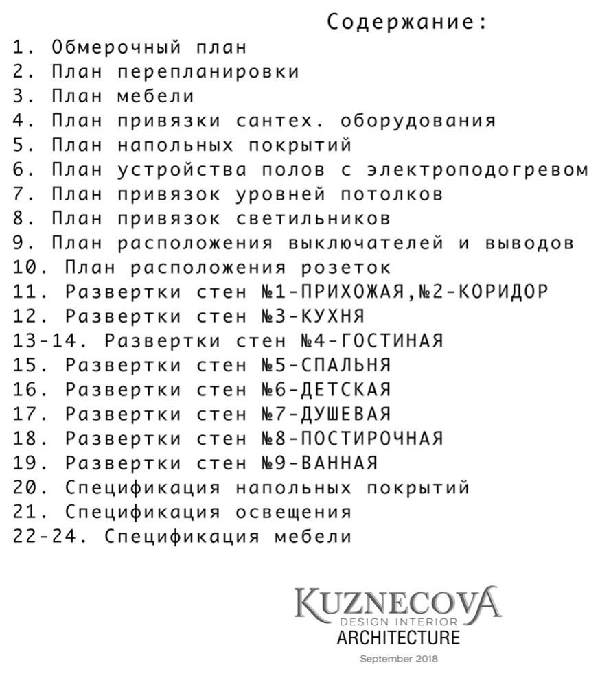 Дизайн проект квартиры 85 кв.м.