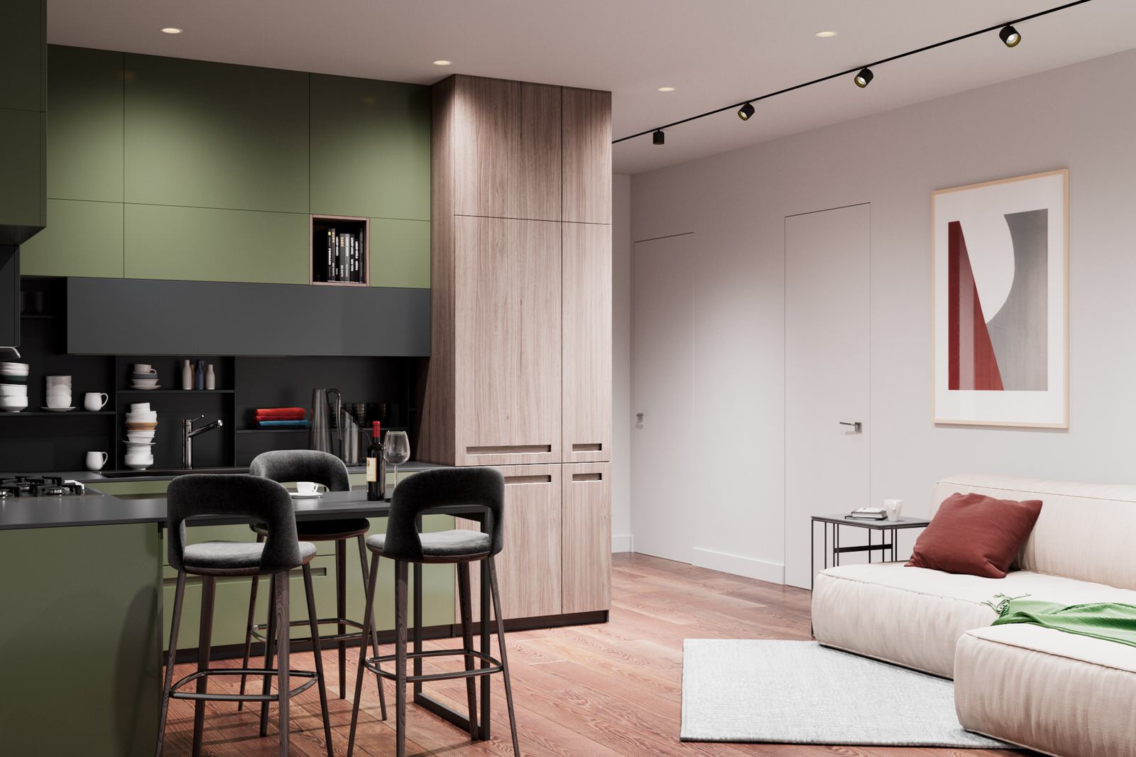 Apartment project in Moscow