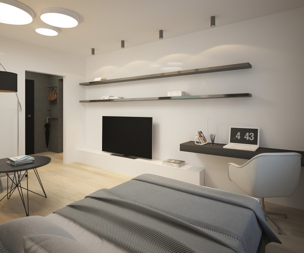 Современный минимализм в маленькой квартире