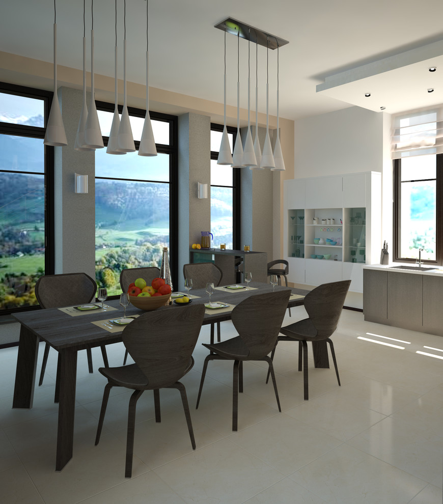 Интерьер коттеджа в современном стиле