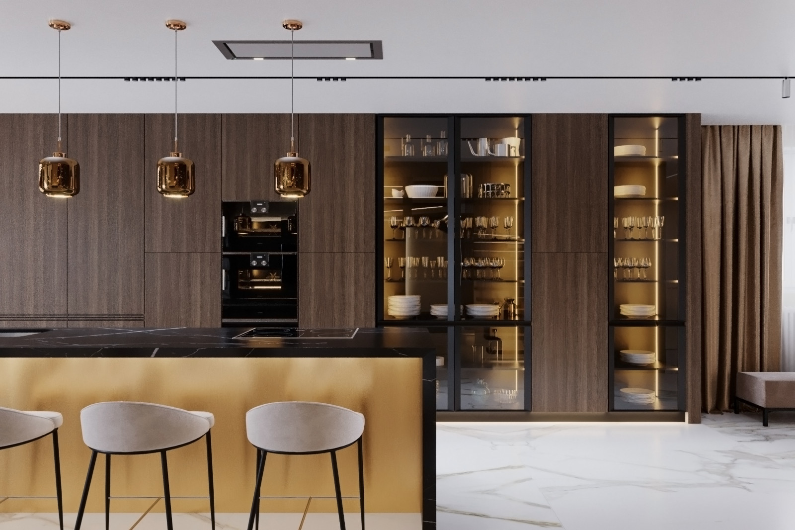 Кухня-гостиная