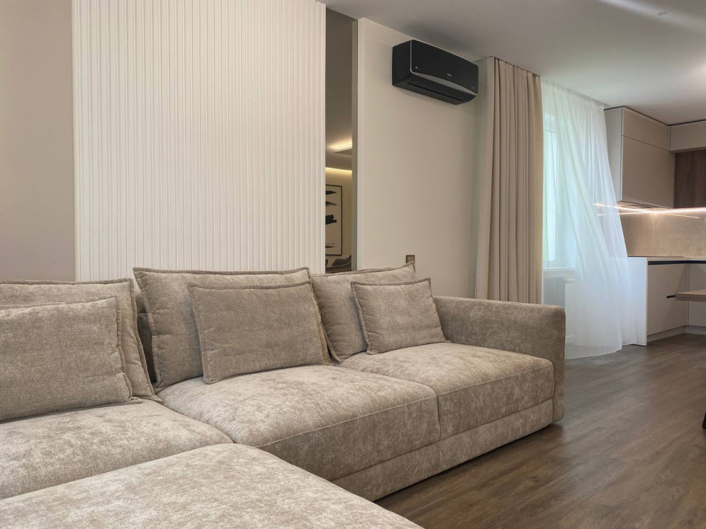 Проект трехкомнатной квартиры в Саратове. Реализация за 6 млн.