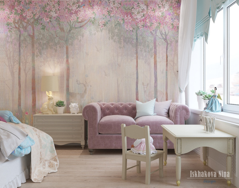 Обложка проекта: Детская комната в сказочном лесу