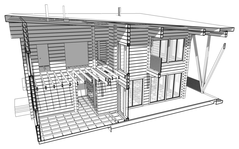 Деревянный дом
